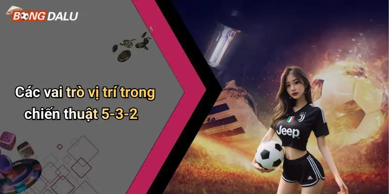 Các vai trò vị trí trong chiến thuật 5-3-2