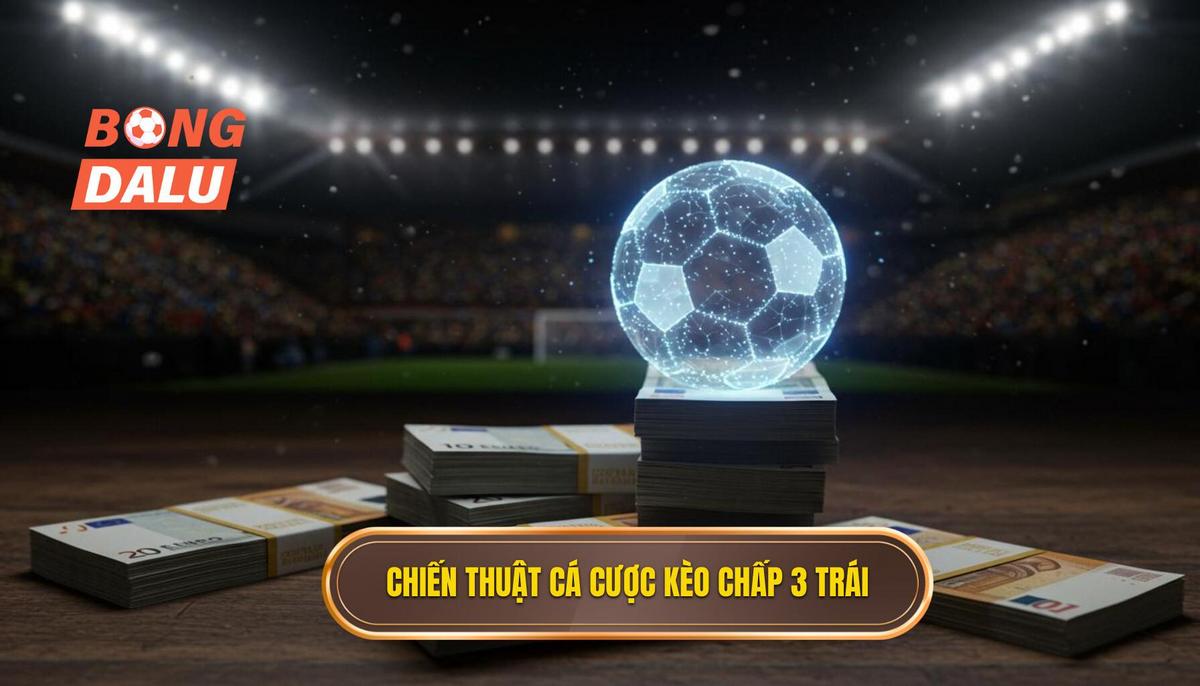 Chiến Thuật Ứng Dụng Mẹo Cá Cược Kèo Chấp 3 Trái Hiệu Quả