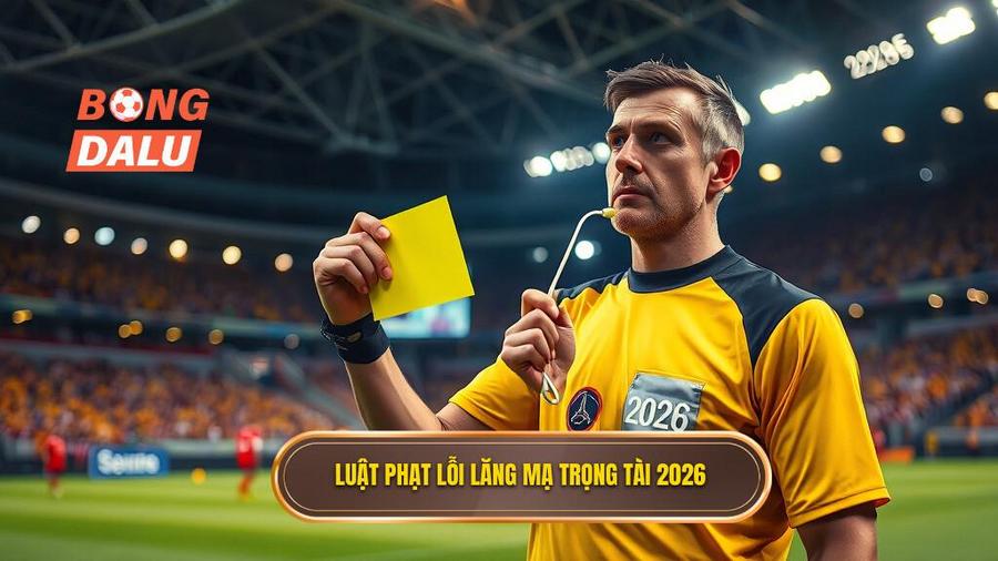 1. Luật phạt lỗi lăng mạ trọng tài 2026