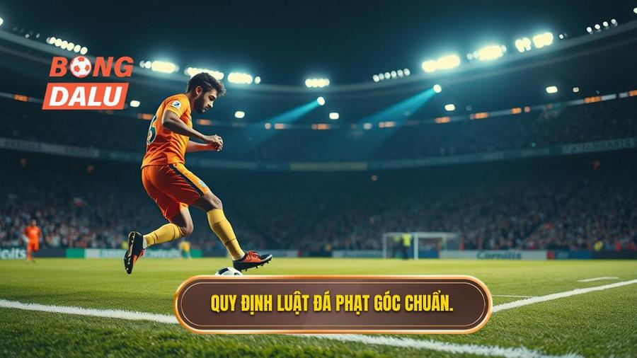 1. Quy định luật đá phạt góc chuẩn.