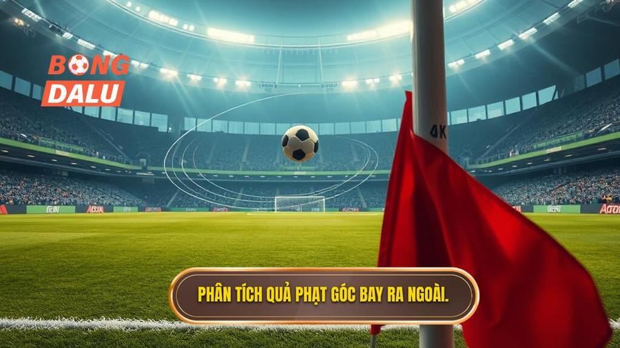 2. Phân tích quả phạt góc bay ra ngoài.