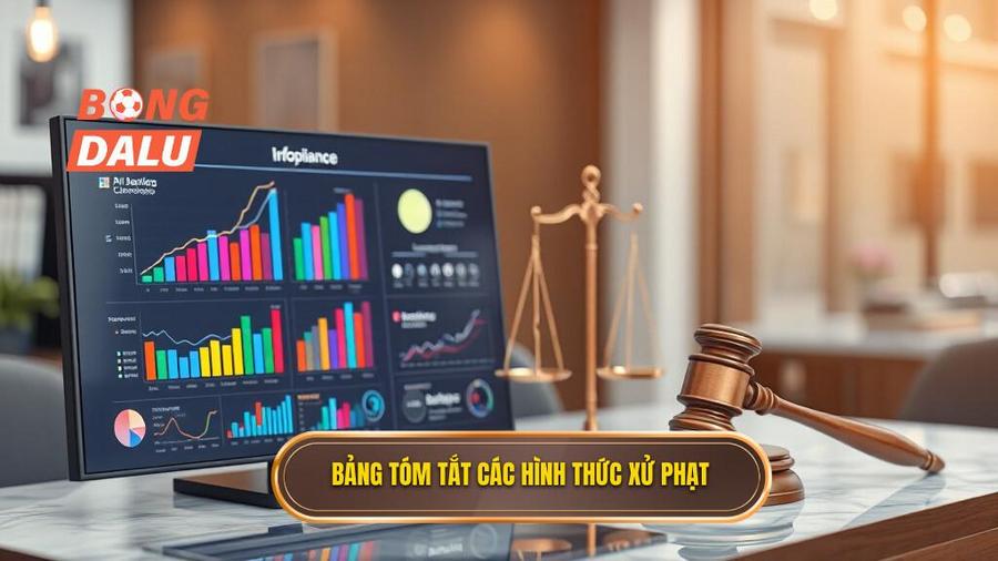 3. Bảng tóm tắt các hình thức xử phạt