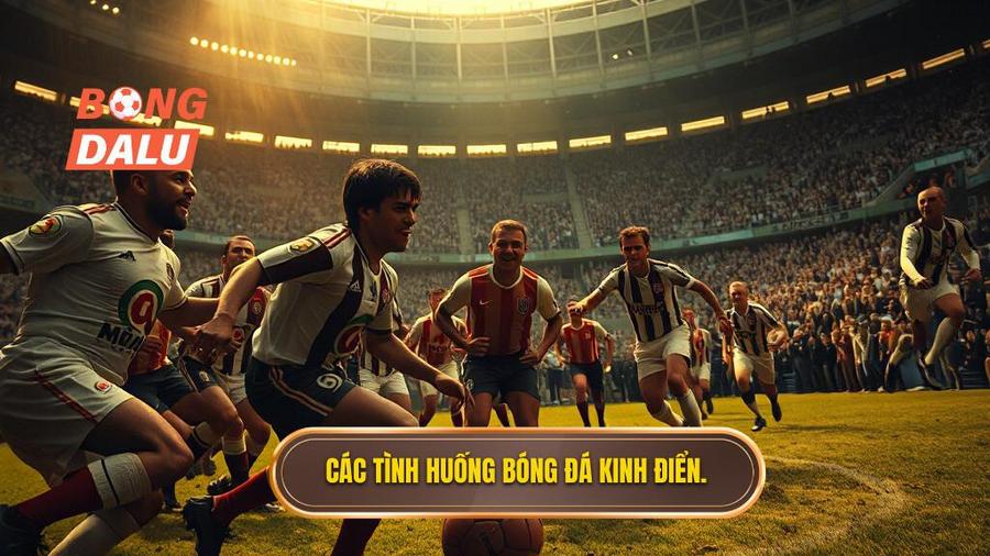 3. Các tình huống bóng đá kinh điển.
