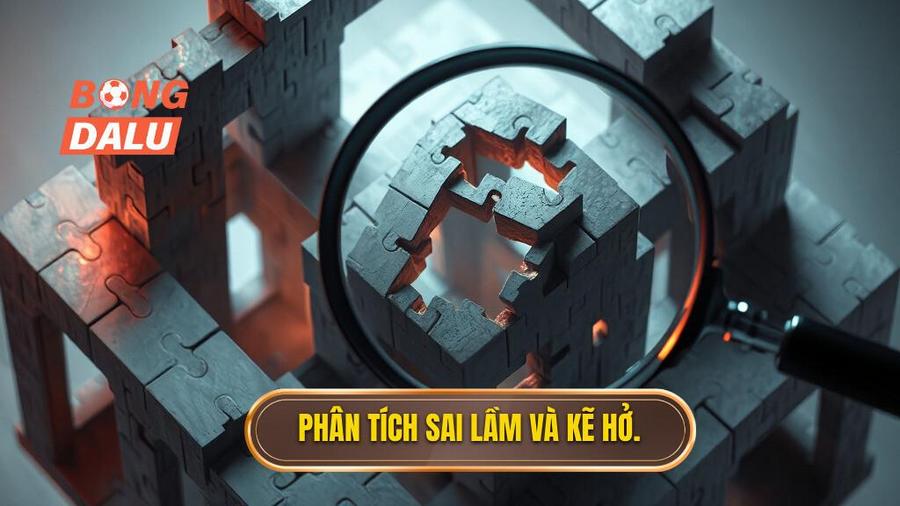 3. Phân tích sai lầm và kẽ hở.