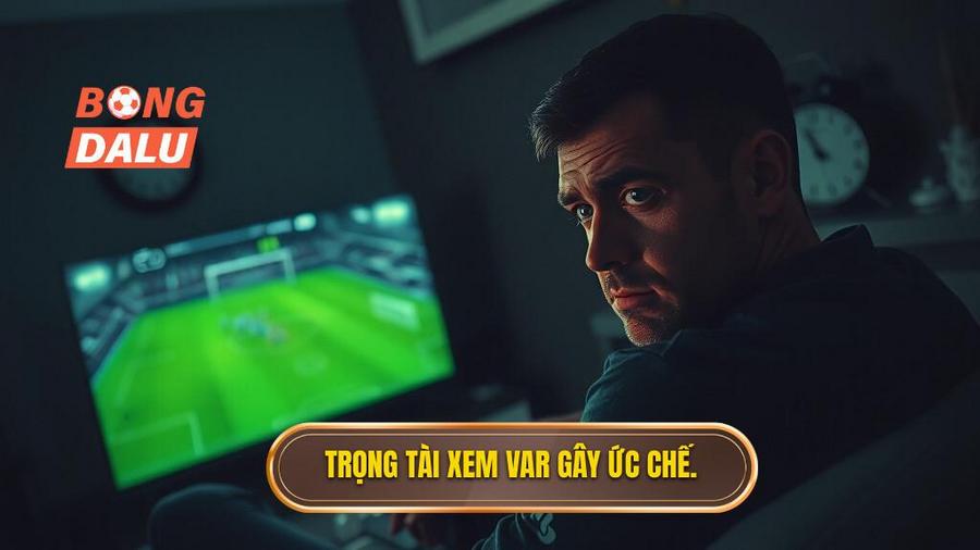 3. Trọng tài xem VAR gây ức chế.