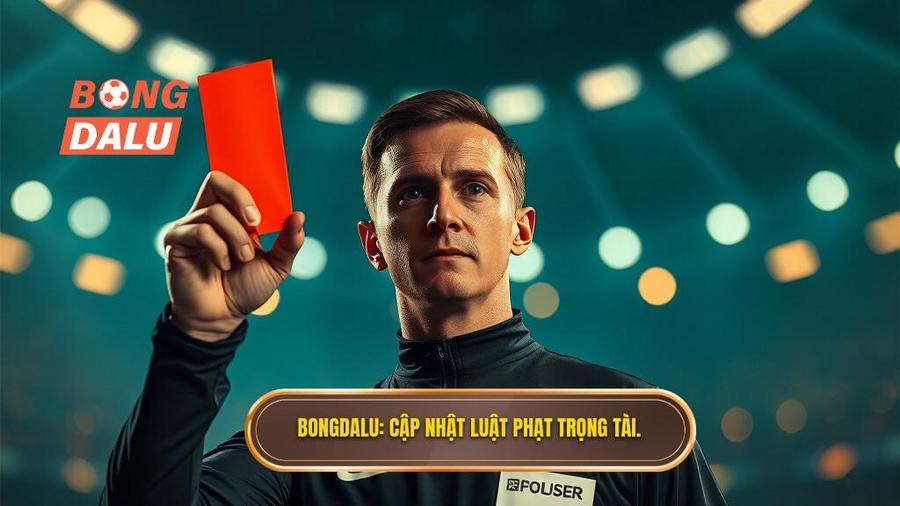 Bongdalu_ Cập nhật luật phạt trọng tài.