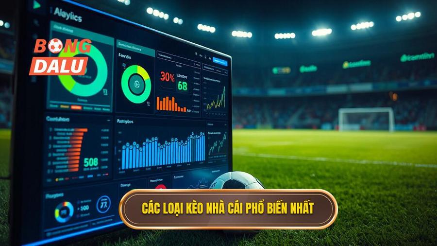2. Các loại kèo nhà cái phổ biến nhất