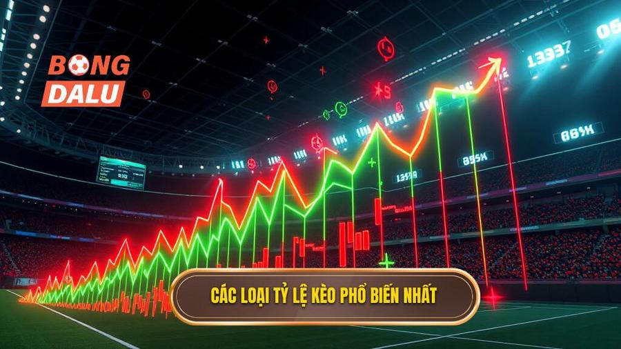 2. Các loại tỷ lệ kèo phổ biến nhất