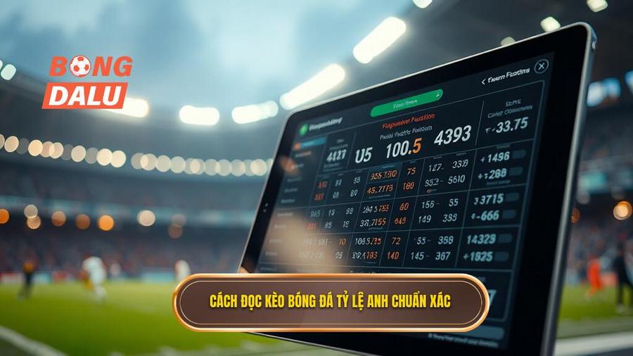 Cách đọc kèo bóng đá tỷ lệ Anh chuẩn xác