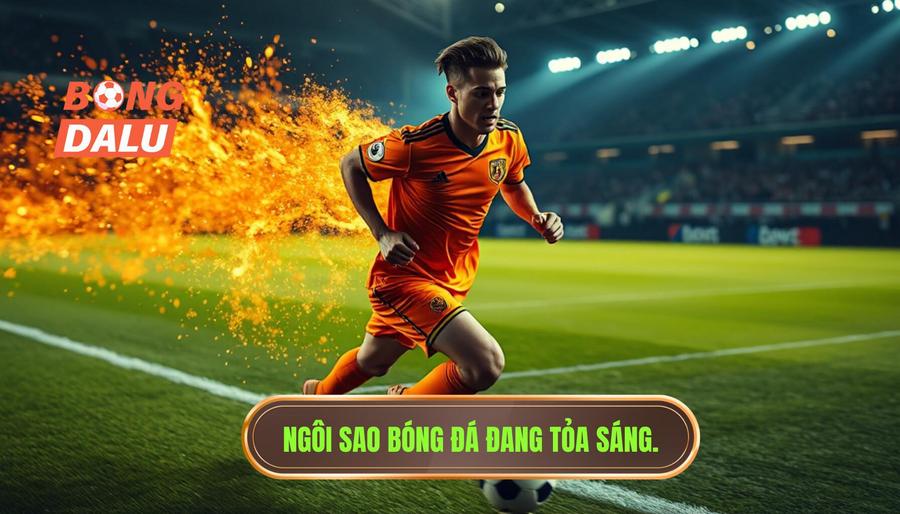 Ngôi sao bóng đá đang tỏa sáng