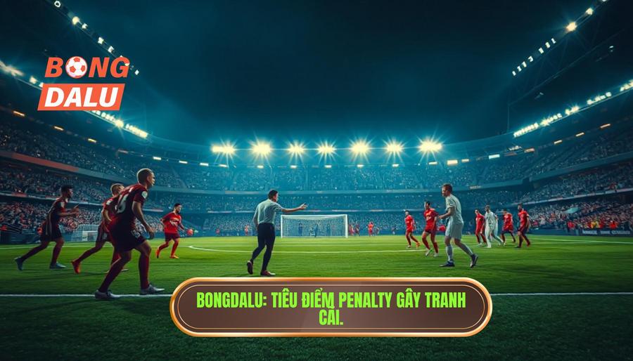 BONGDALU_ Tiêu điểm penalty gây tranh cãi